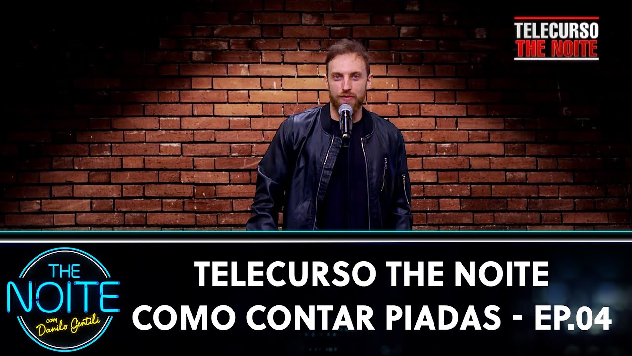 Telecurso The Noite: Como contar piadas - Ep.04 | The Noite (10/11/20)