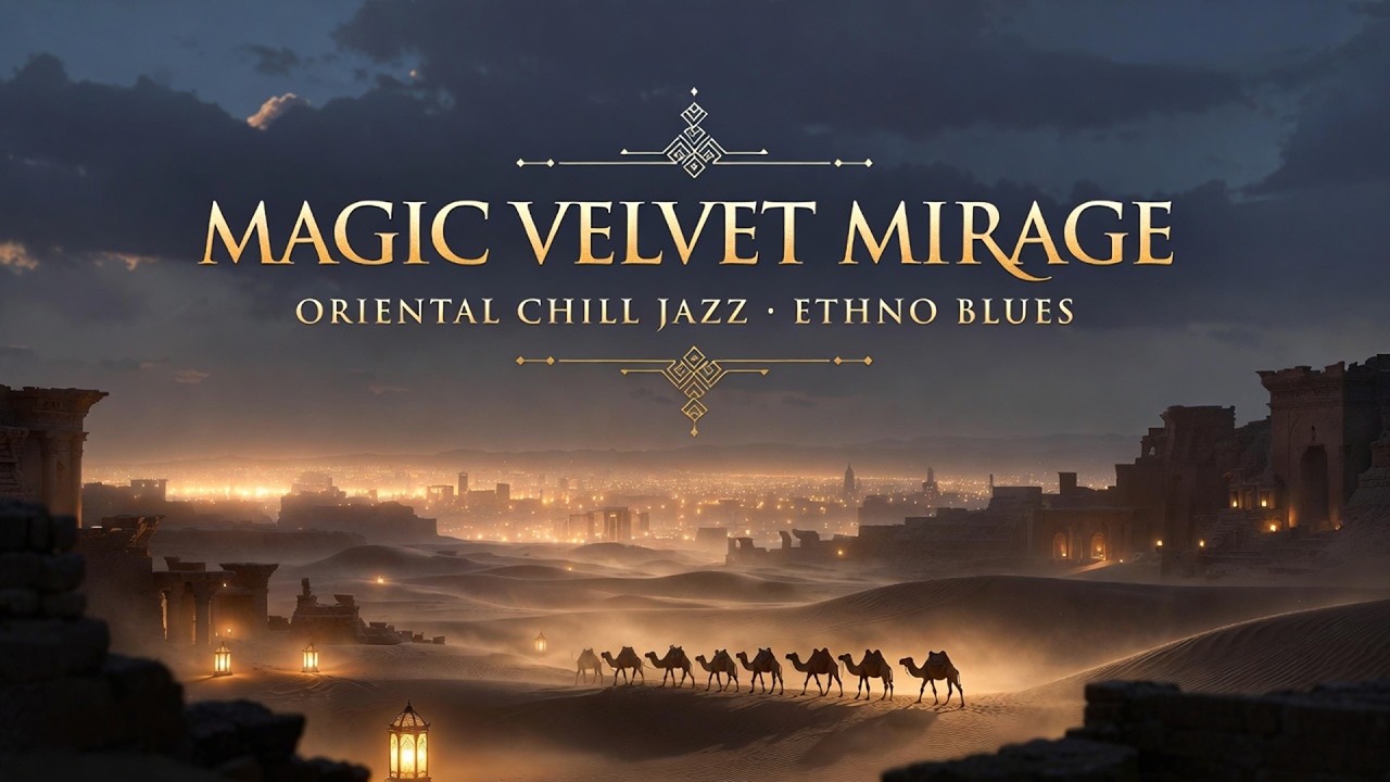 MAGIC VELVET MIRAGE—ORIENTAL CHILL JAZZ / ETHNO BLUES / DESERT AMBIENT JAZZ- VOL. 9
