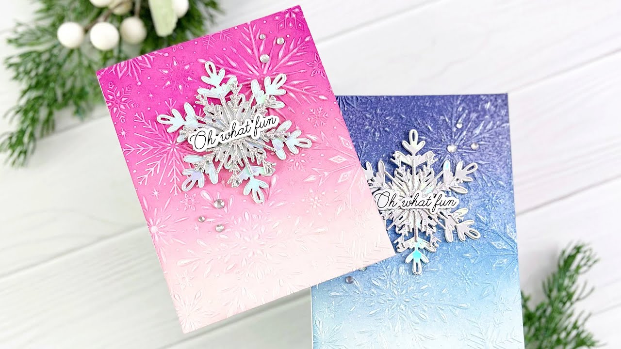 Layered Snowflakes With Mindy