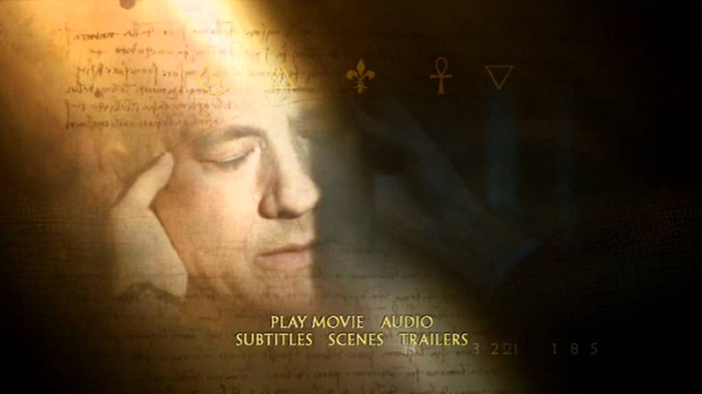 The Da Vinci Code DVD Menu