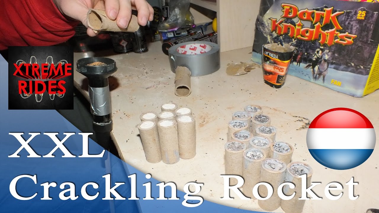 Crackling Rocket XXL -Knutselen met Koet