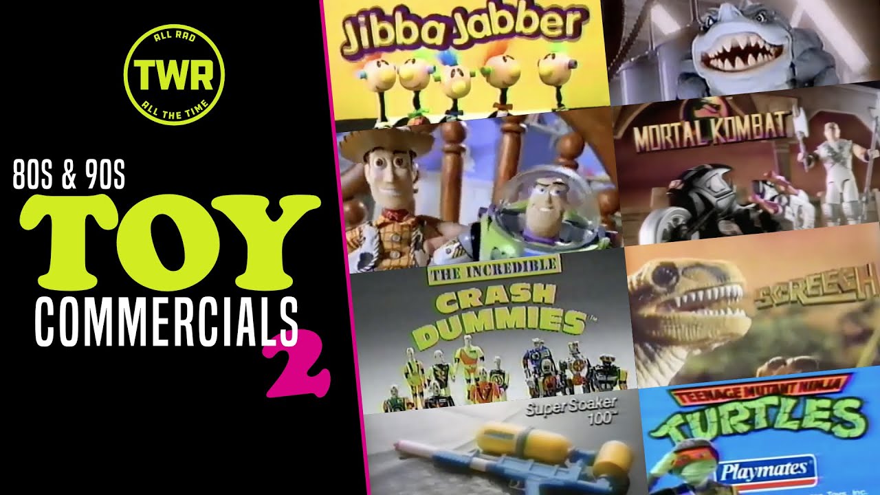 80s 90s Vintage Toy Commercials! Nostalgic TV ads with RAD Action Figures | Retro Advert Compilation