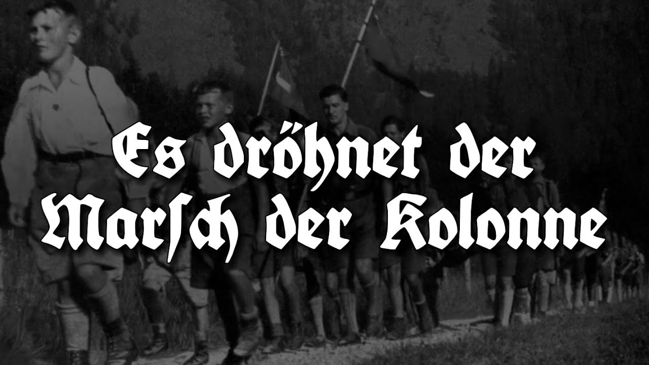 Es dröhnet der Marsch der Kolonne | English Subtitles