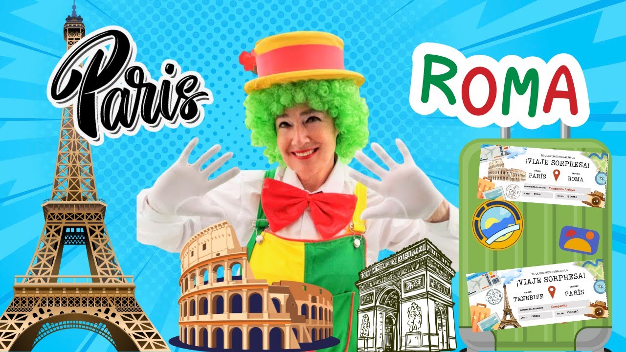 DE Paris A ROMA con CAMPANITA