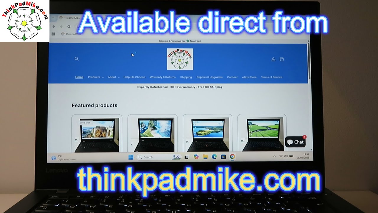 Lenovo ThinkPad T470 i7 (626)