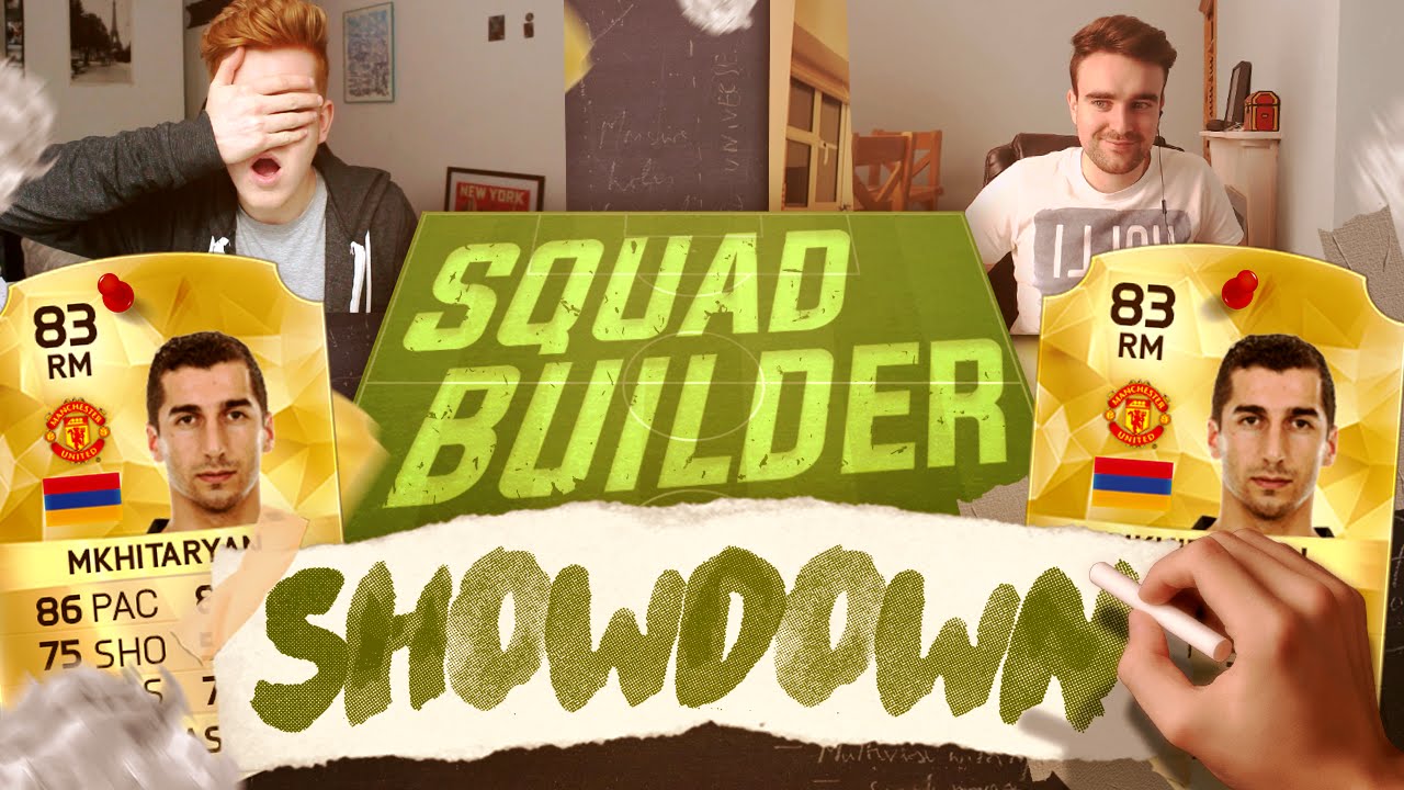INSANE SQUAD BUILDER SHOWDOWN W/ MAN UNITED MKHITARYAN! - FIFA 16 ULTIMATE TEAM