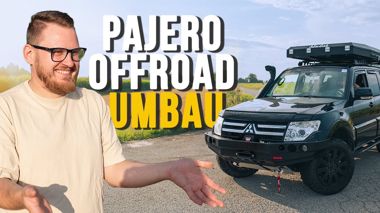DER KRASSESTE PAJERO V80 UMBAU?! - Stahlstoßstange + Winde + Höherlegung!