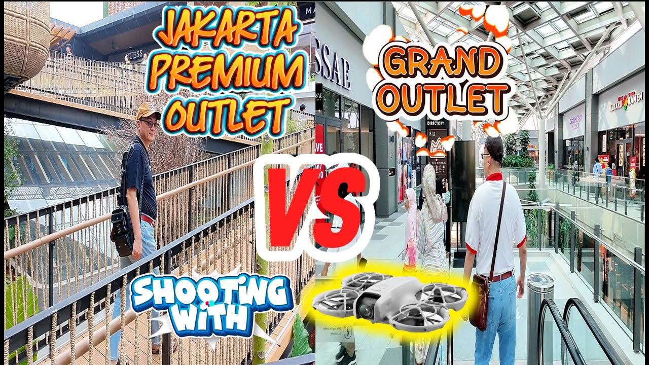 Vlog bersama Hadi: Jakarta Premium Outlet Alam Sutra vs Grand Outlet Karawang Barat , mana lebih ok?