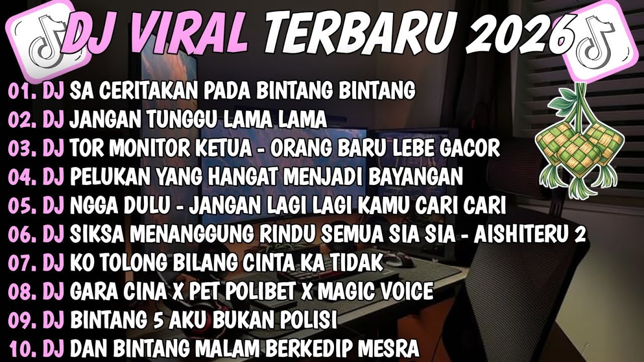 DJ TIKTOK TERBARU 2026-🎵DJ SA CERITAKAN PADA BINTANG BINTANG - JAUH KO PERGI🎶