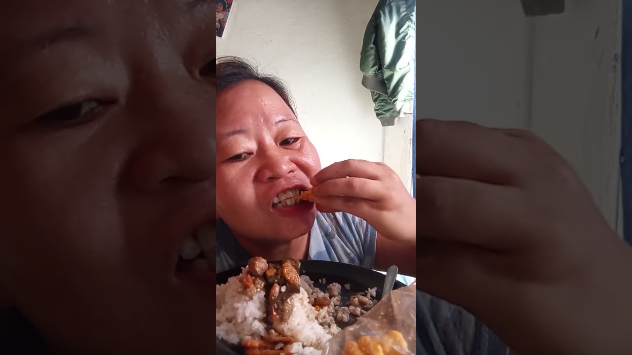 Ang crunchy Naman Tara simpleng mukbang 