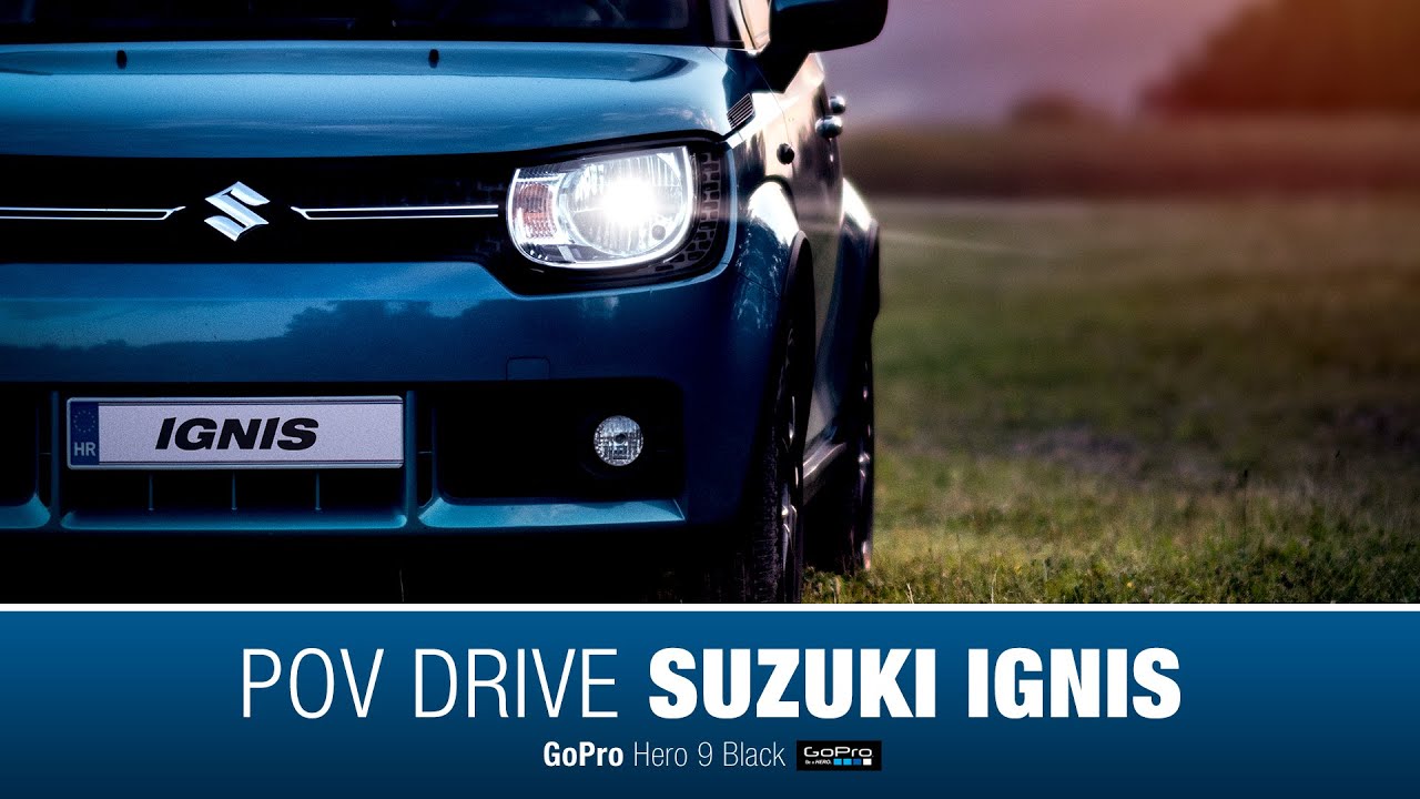 Suzuki Ignis - POV drive - speedometer view