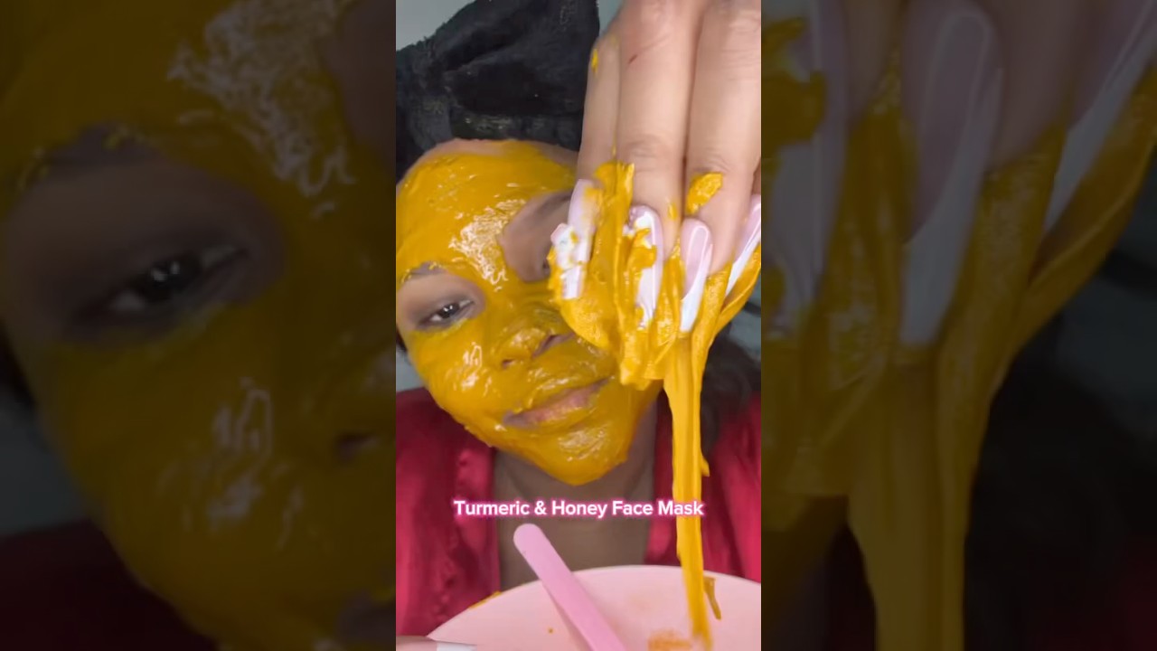 Will turmeric and honey mask brighten and clear my skin? 