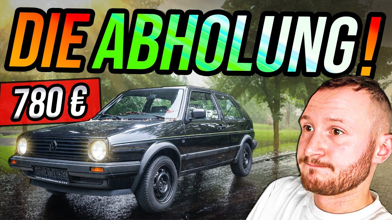 Wir holen mein PROJEKT AUTO ab! (volles Risiko)