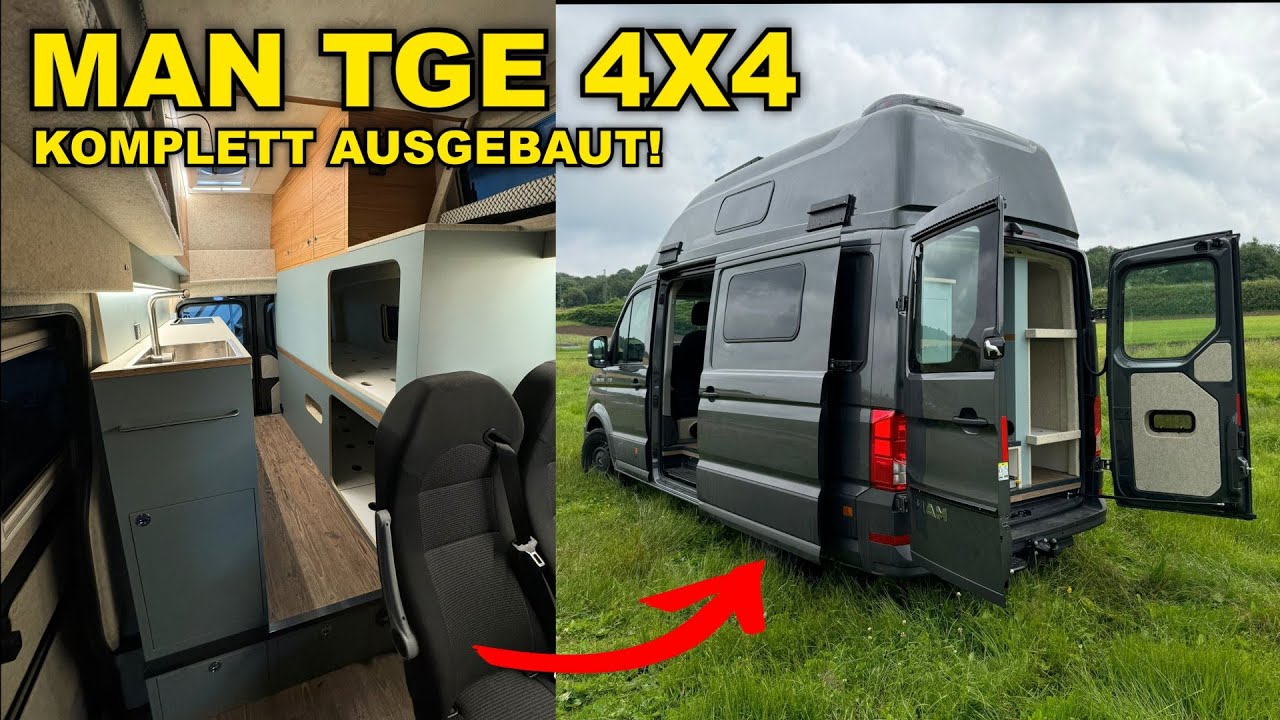 MAN TGE 4X4 3.180 | VOLLAUSBAU NACH KUNDENWUNSCH