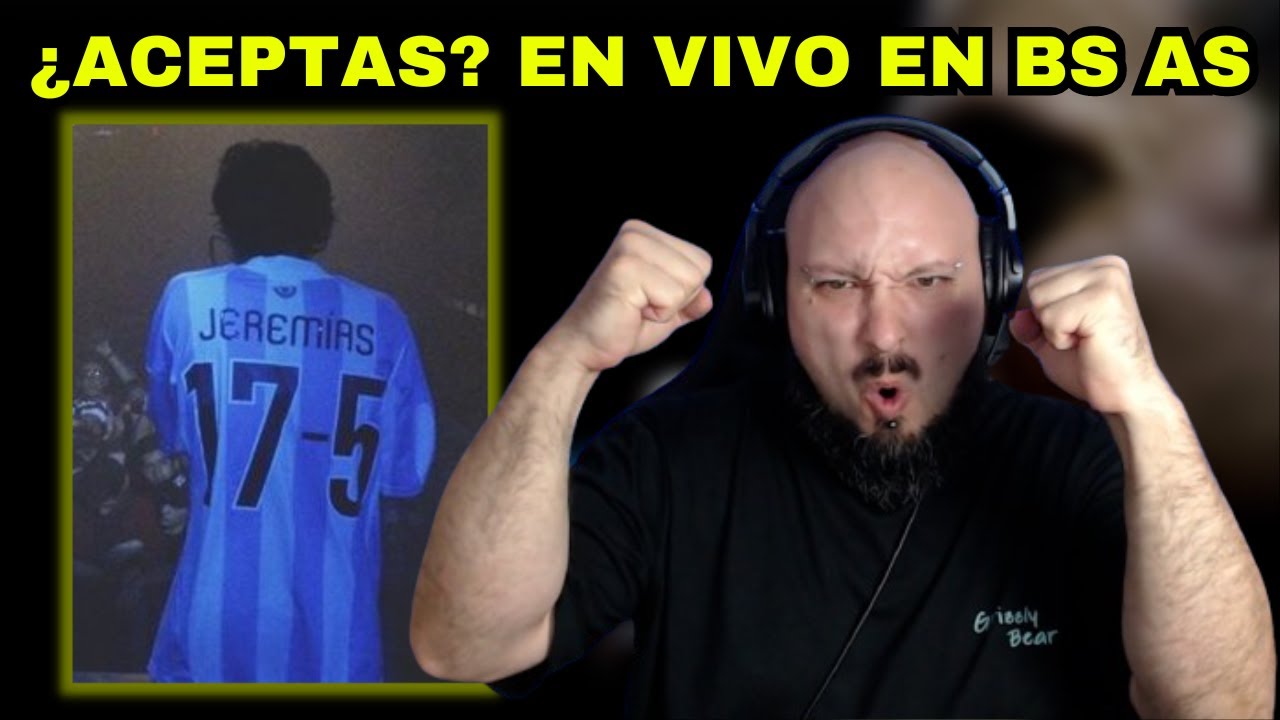 Canserbero - ¿Aceptas? [Vida] (Live) - Buenos Aires // BATERISTA REACCIONA // Nacho Lahuerta