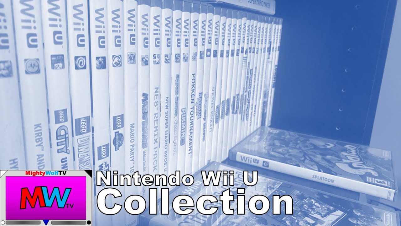 My Nintendo Wii U Game Collection May 2025