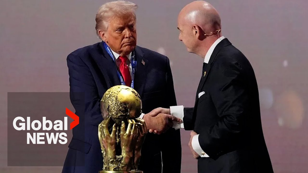Trump awarded FIFA peace prize: 