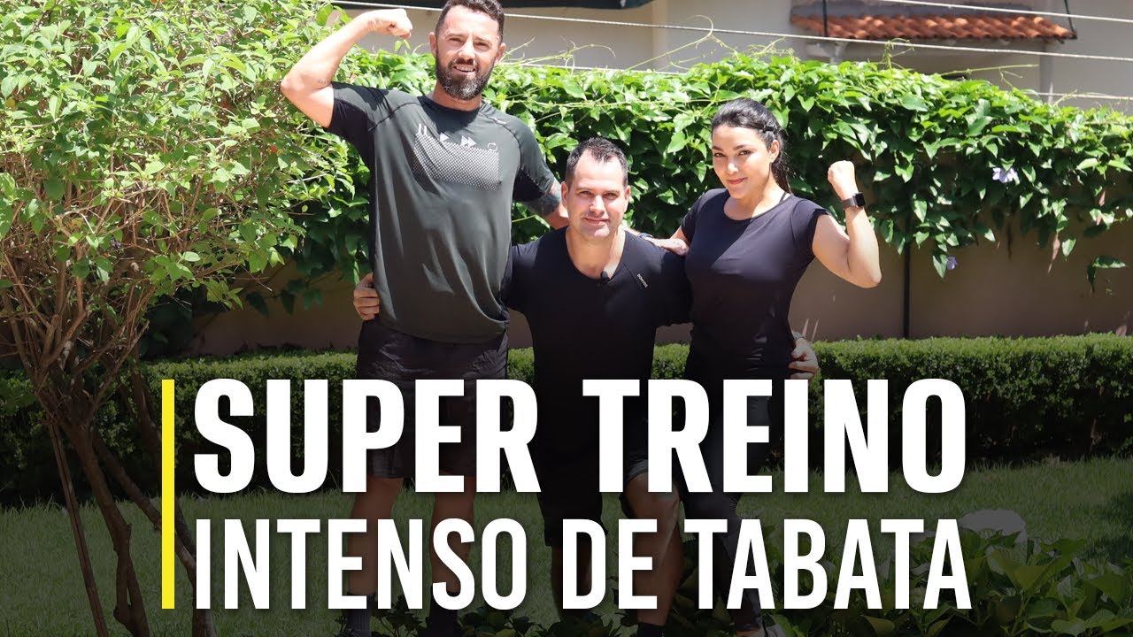 TREINO DE TABATA: 8 exercícios de alta intensidade!