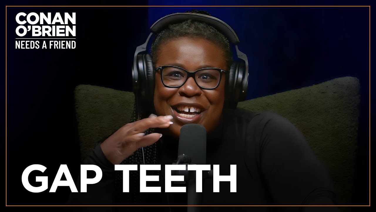 Uzo Aduba Learned To Embrace Her Teeth Gap | Conan O'Brien Needs A Friend