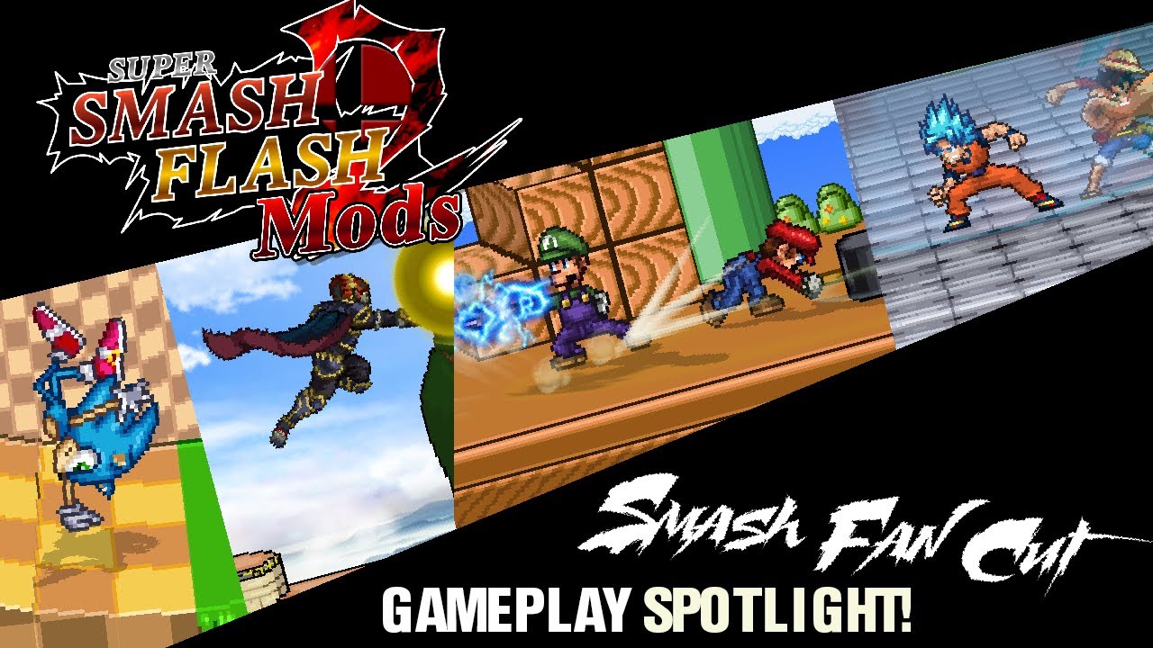 SSF2 Mods Showcase: Smash Fan's Cut! - Gameplay Spotlight (BETA TEST!)