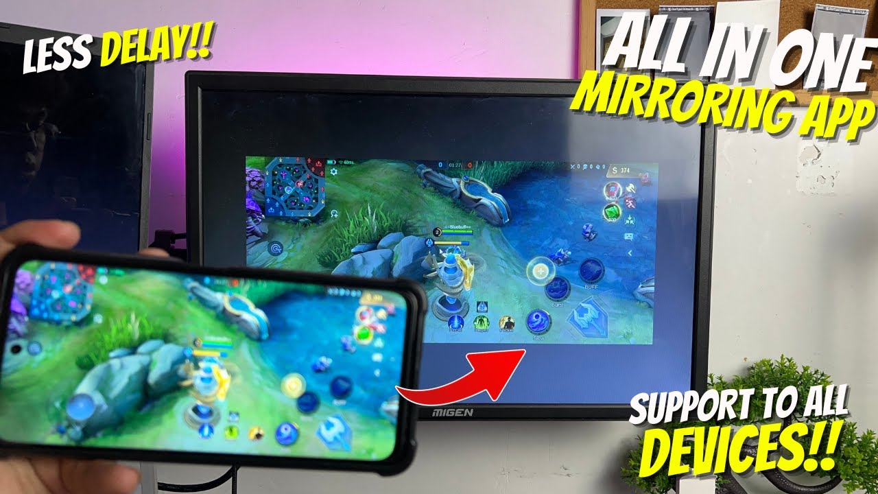 Solid All in One Mirroring Application For IOS/Android/Windows/ Mac - Air Droid Cast