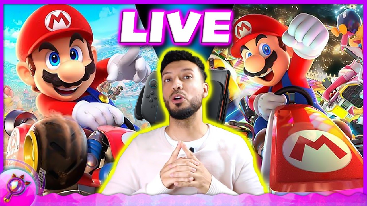 Mario Kart 8 Deluxe & Mario Kart World with Viewers (Shorts)