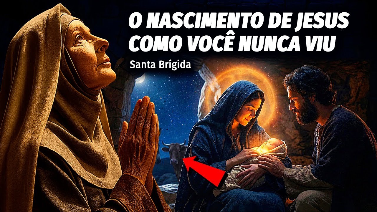 O NASCIMENTO DE JESUS COMO VOCÊ NUNCA VIU REVELADO POR SANTA BRÍGIDA