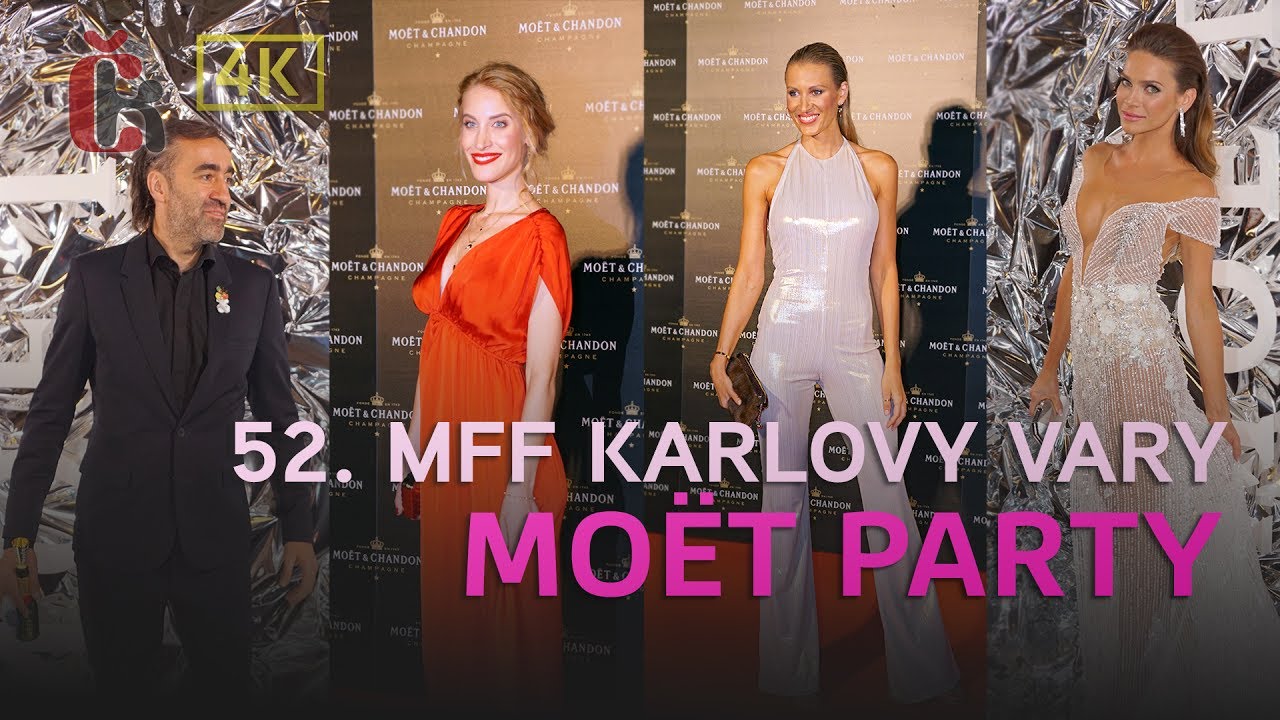 Moët Party na 52. MFF Karlovy Vary - Červený koberec, Příchody, Celebrity