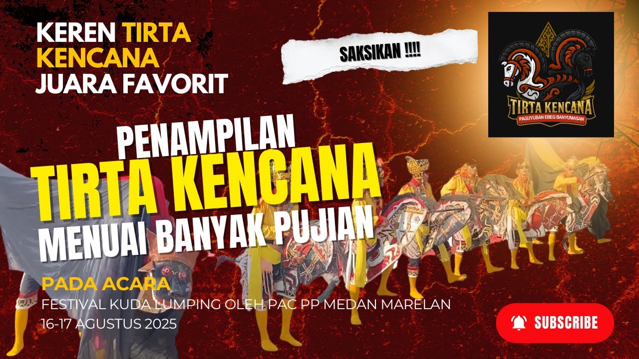 Festival Kuda Lumping Juara Favorit | Ebeg Banyumasan | Tirta Kencana ORA NGAPAK ORA KEPENAK