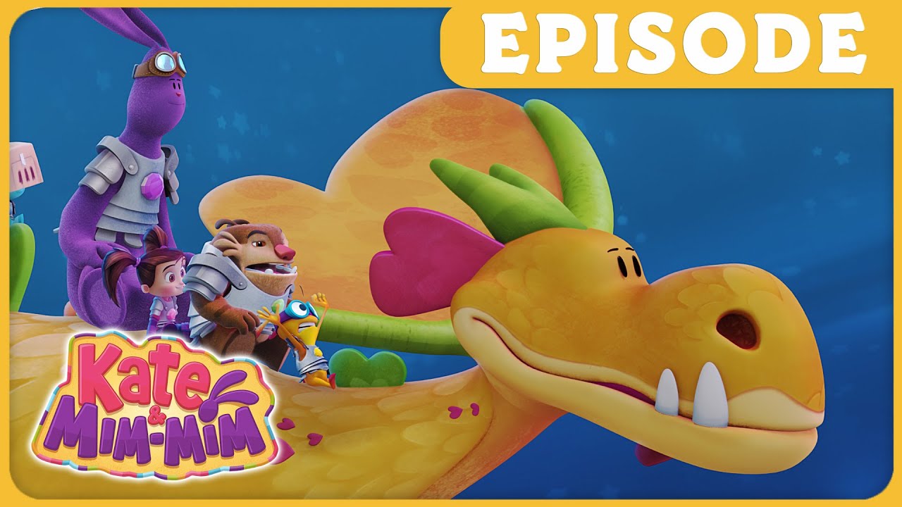 How to Train Kate's Dragon! | Kate & Mim-Mim | Full Episode for Kids | Kate's Dragon Quest