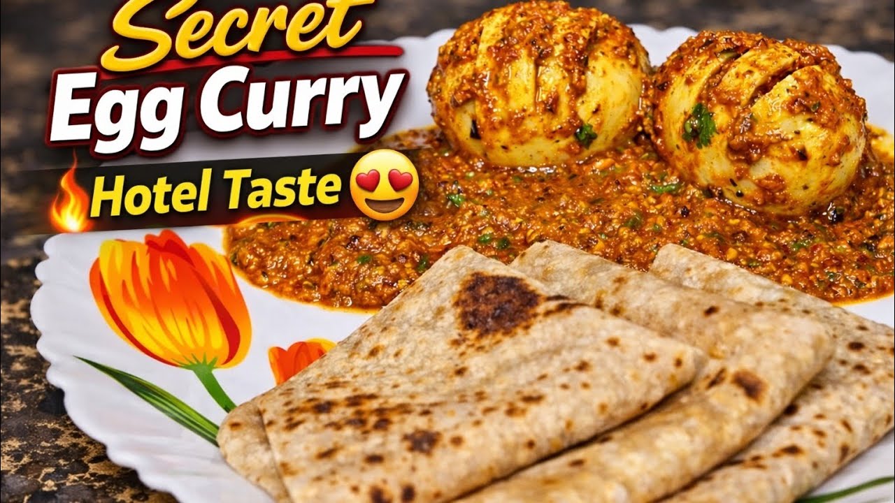 “Hotel Taste Egg Gravy 😱 வீட்டிலேயே இப்படிச் செய்யலாம் | Secret Method”