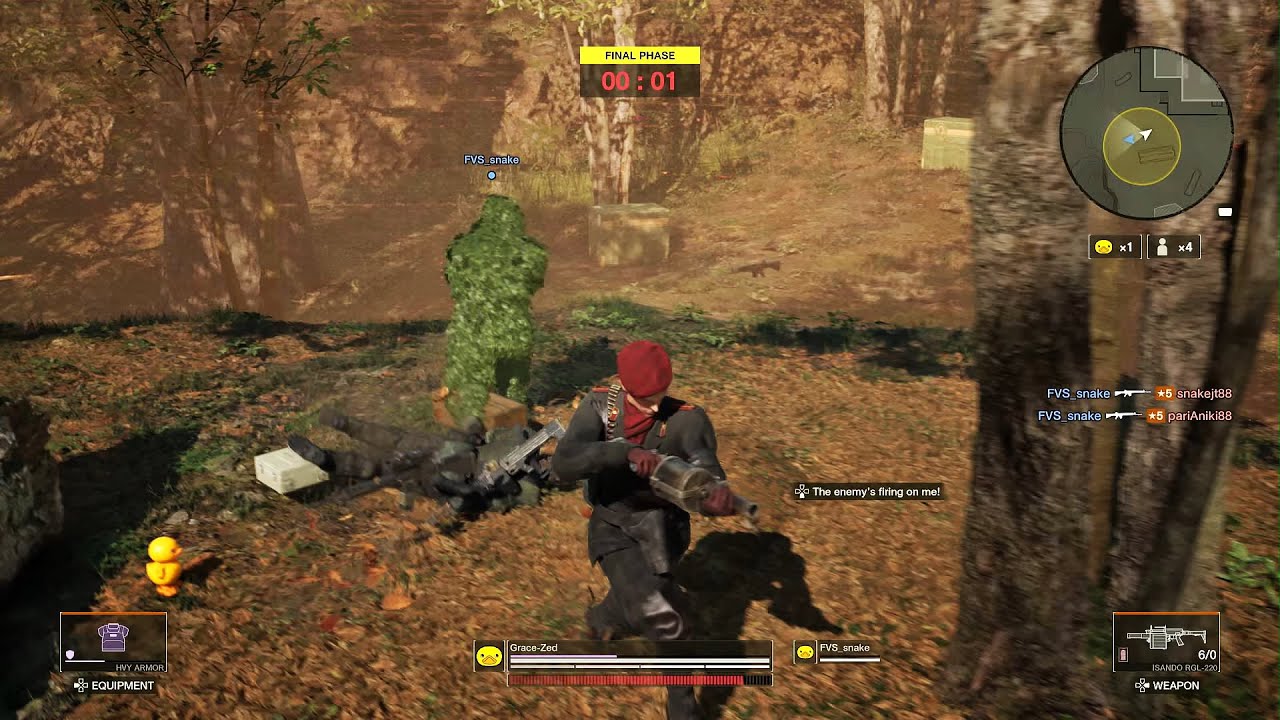 Fox Hunt | Explosions everywhere