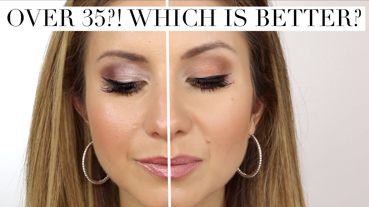 Over 35?! What you Need to Know about Matte Vs. Dewy (Shimmer) Textures