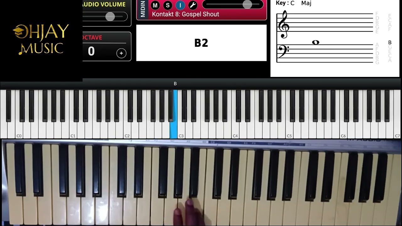 🎹 Learn the Major Scale in All 12 Keys (Easy Piano Guide)