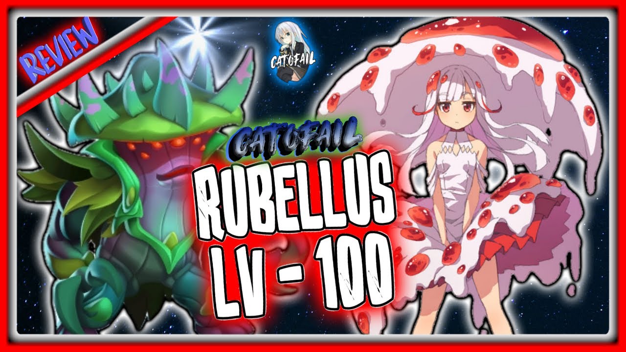 🤴 RUBELLUS REVIEW LV 1-100 🤨 PROVOCACION/MONSTER LEGENDS LABERINTO REINO CHAMPIÑON-GUIA COMPLETA