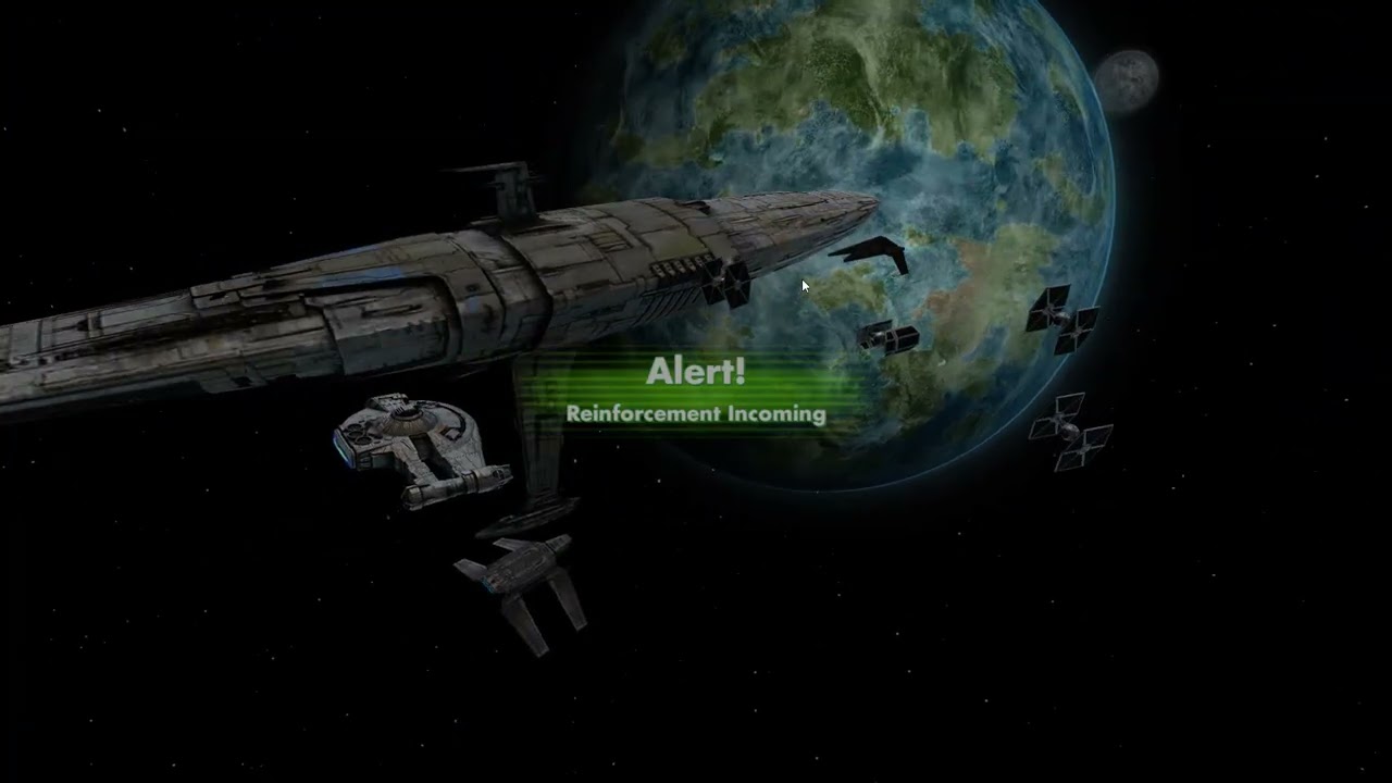 Kashyyyk Fleets Profundity mission auto without Millennium Falcon
