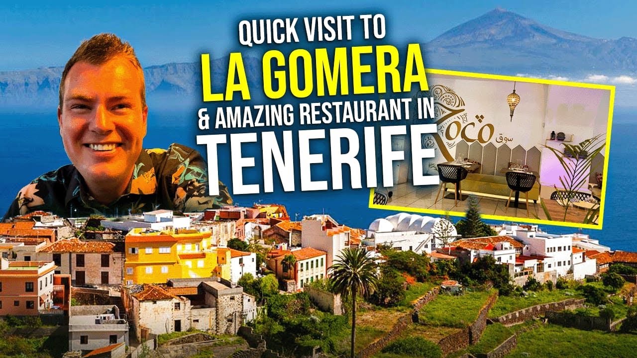 DAY TRIP & DELICIOUS food! Tenerife to La Gomera -Zoco's Restaurant Los Cristianos! Canary Islands