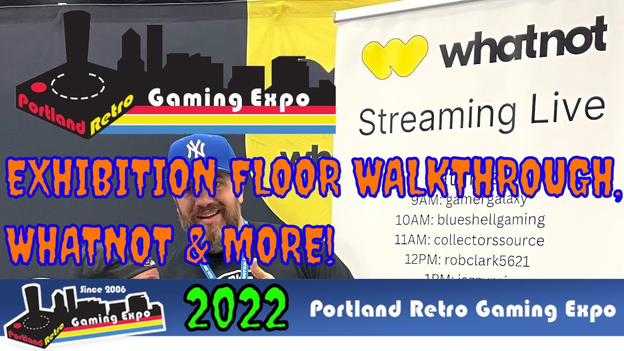 Portland Retro Game Expo 2022 (PRGE) Portland's biggest gaming event!