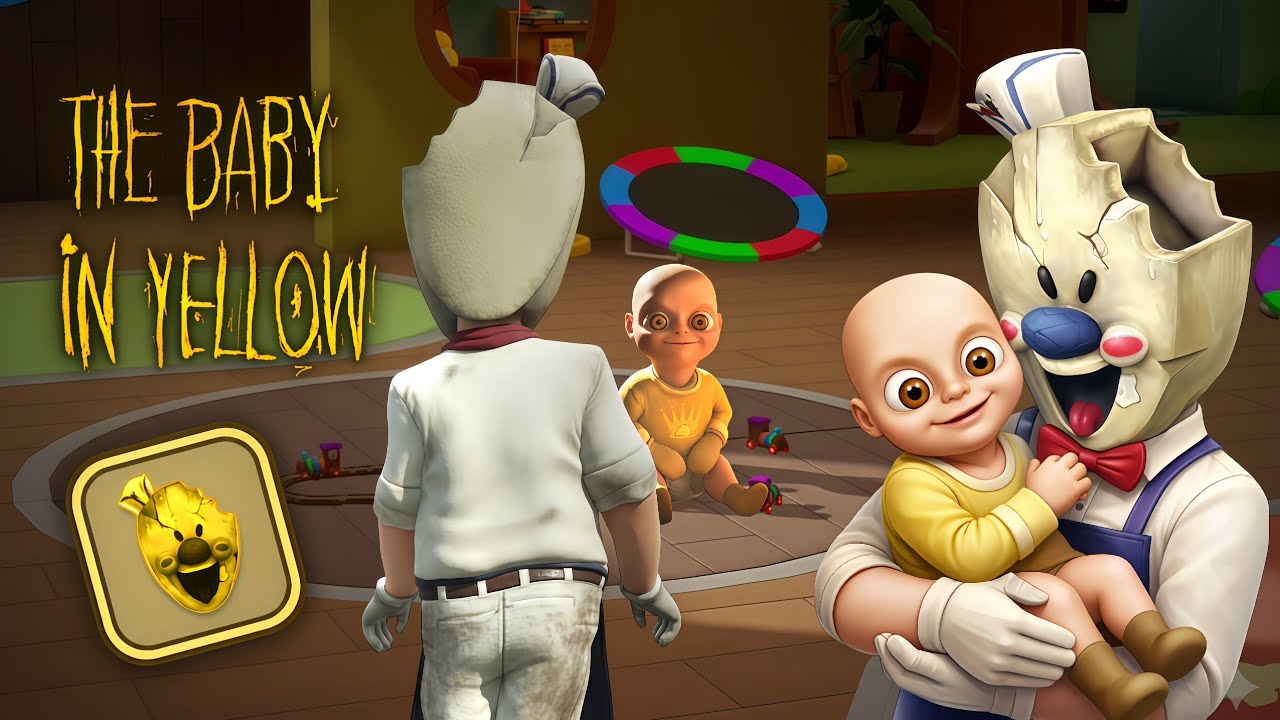 PLAYING AS ROD IN THE BABY IN YELLOW | ACT 4 : CROWN [ CHILDCARE ]