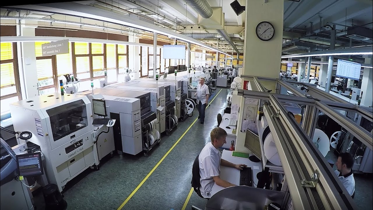 Production of VEGA’s electronic modules on SMT lines