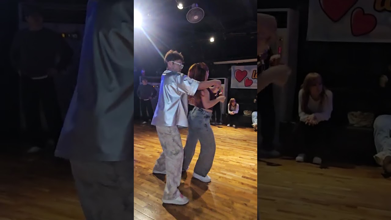 바차타 소셜스타일?? gyeong-gijang y Laura bachata social dance (2026.1.13)##바차타 #라틴댄스 #댄스 