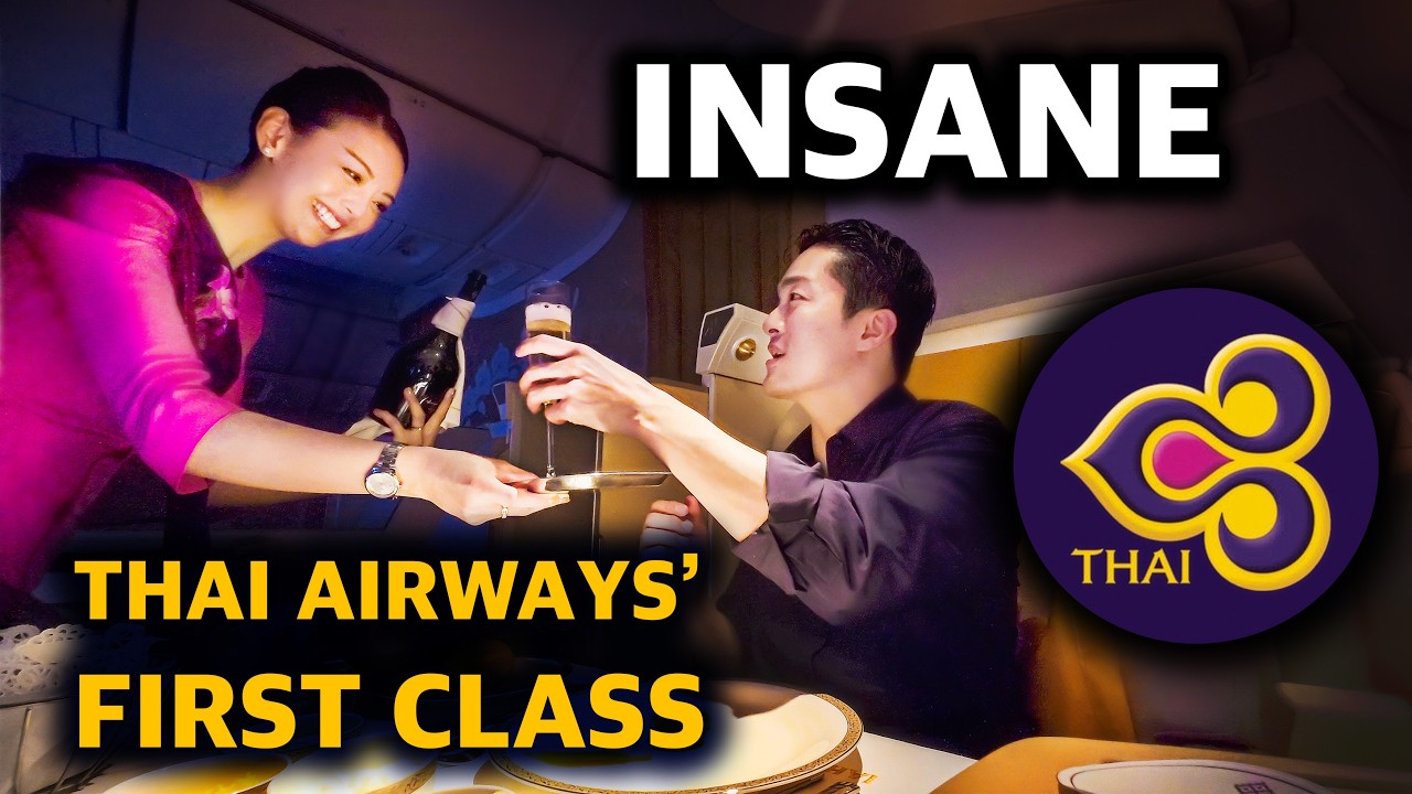 Thai Airways’ LONGEST First Class Flight — I Didn’t Expect THIS!