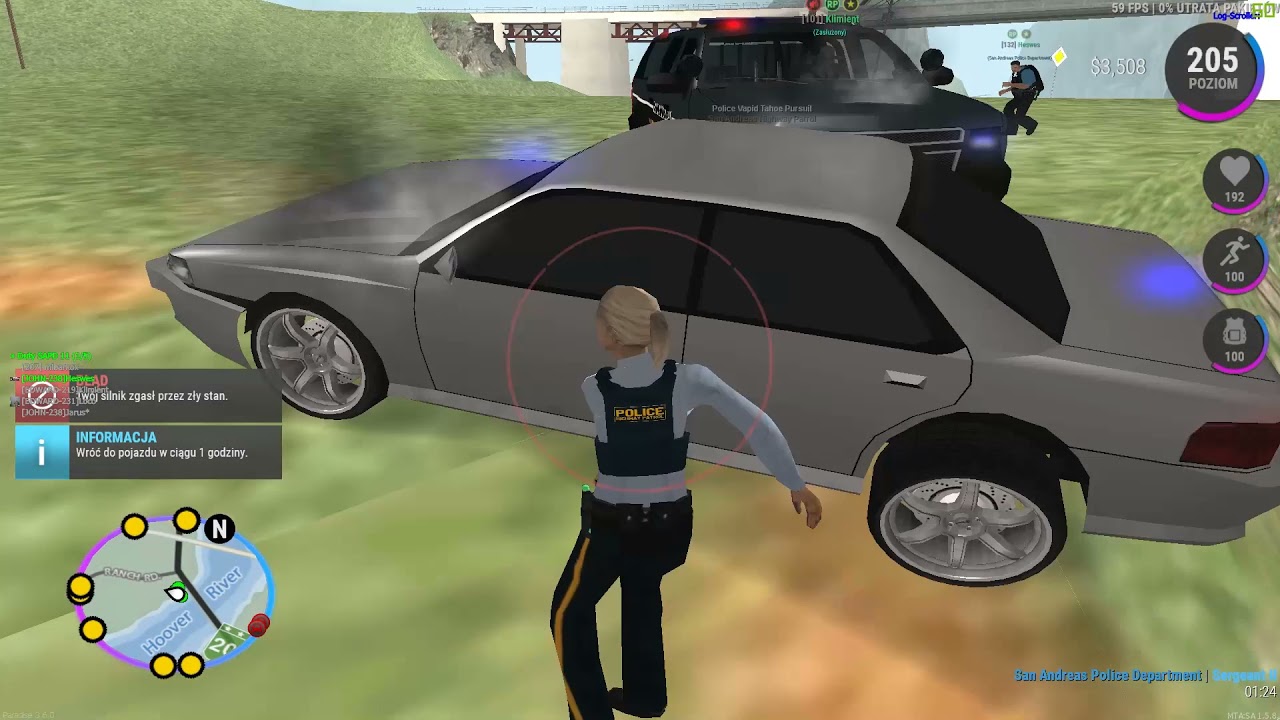 Funny & Random moments SAPD paradise-rpg.pl #2 + bonus