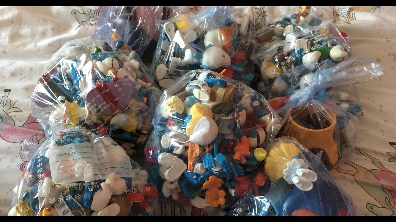 LA MIA SUPER  COLLEZIONE DI PUFFI SMURF ANNI 80 E OLTRE