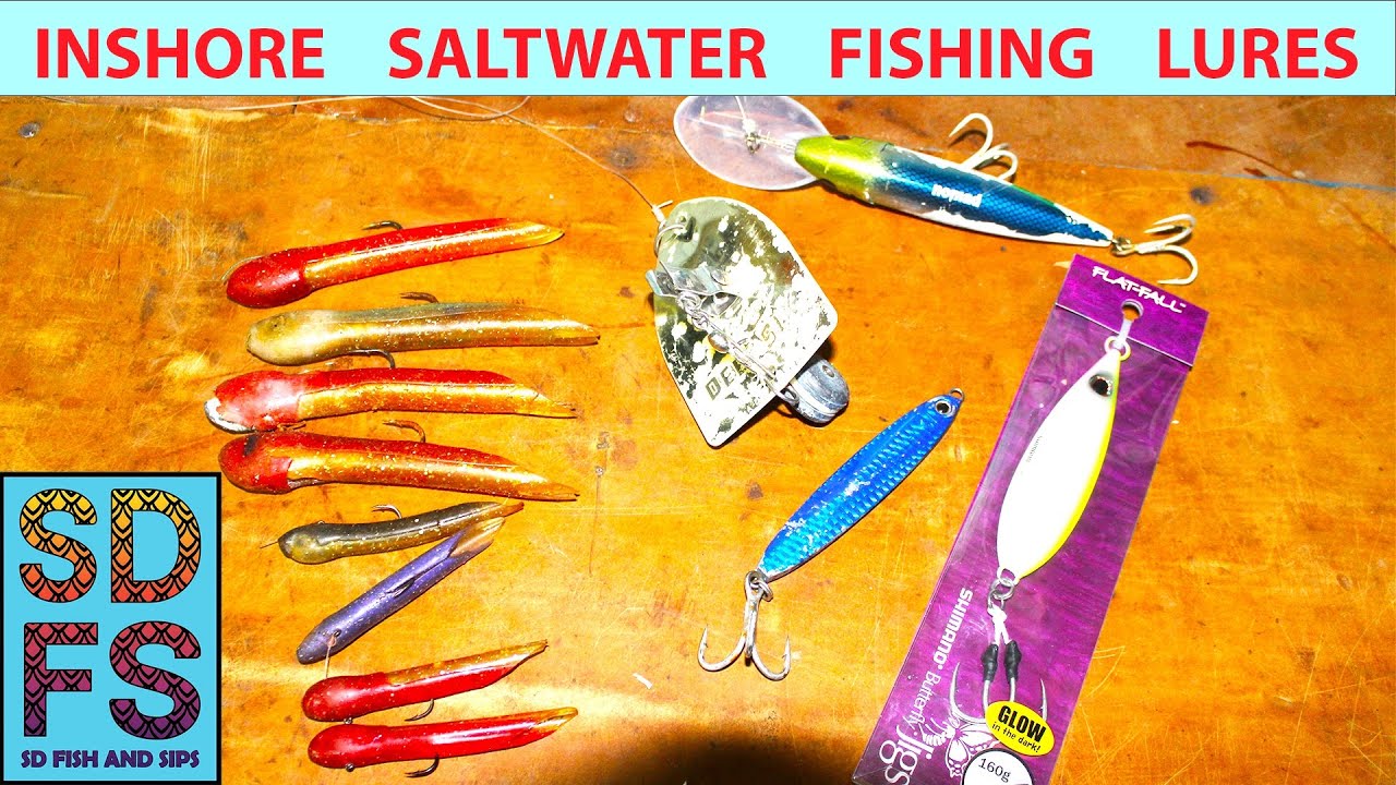 MY TOP 5 FISHING LURES How to Catch California Inshore Saltwater Fish - INFORMATION (Part 1 of 6)