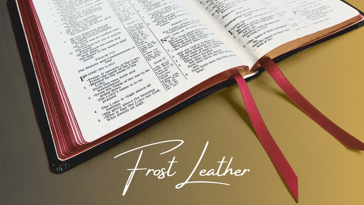 How-To Add New Ribbons, New Headbands, and Art Gilding To Your Bible (Very Easy Anyone Can Do It)