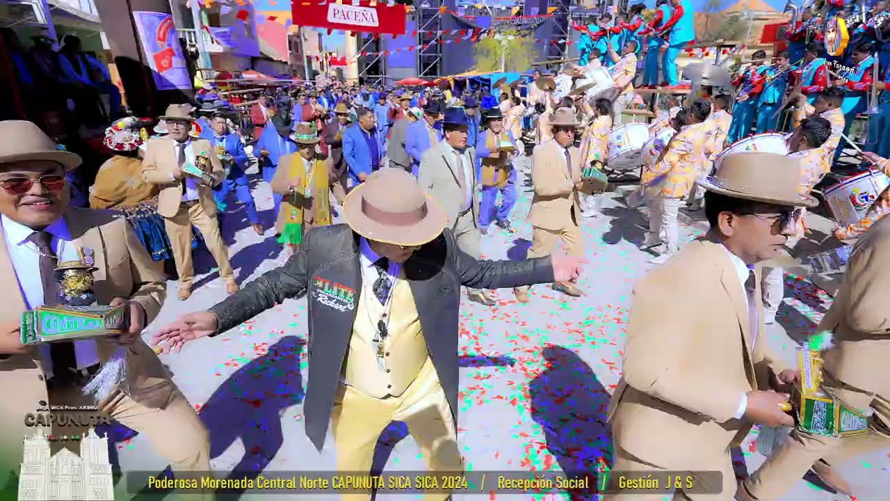 Unión Pagador de Oruro - Poderosa Morenada Central Norte CAPUNUTA SICA SICA 2024 / Recepción Social