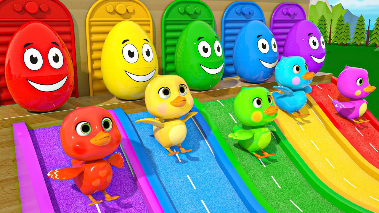 1-2-3-4-5 Eggs Eggs Song | Sing Songs and learn egg colors | Nursery Rhymes & Kids Songs