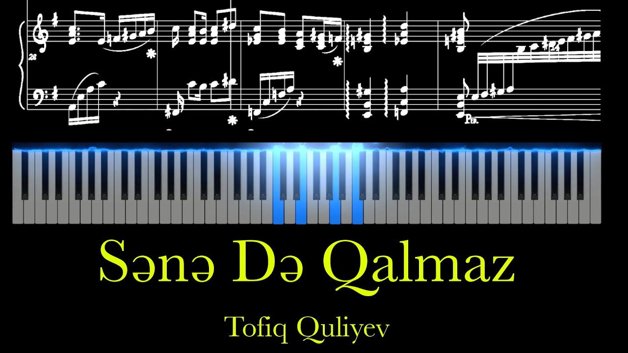 Sənə də qalmaz - Tofiq Quliyev [Tutorial]