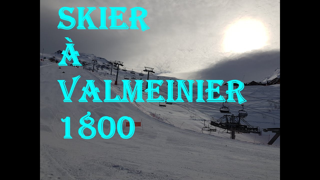 Valmeinier 1800 (les pistes de ski)